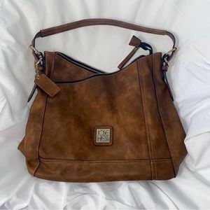 Jose Hess, Danbury Mint Brown Shoulder Bag Gift For Daughter